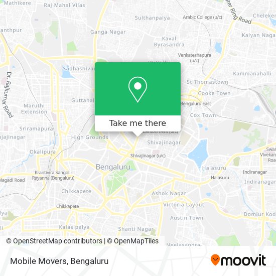 Mobile Movers map