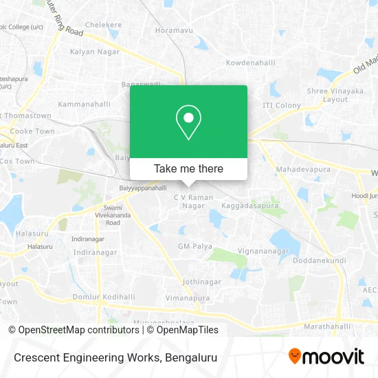 Crescent Engineering Works map