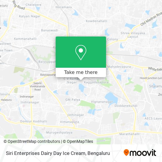 Siri Enterprises Dairy Day Ice Cream map