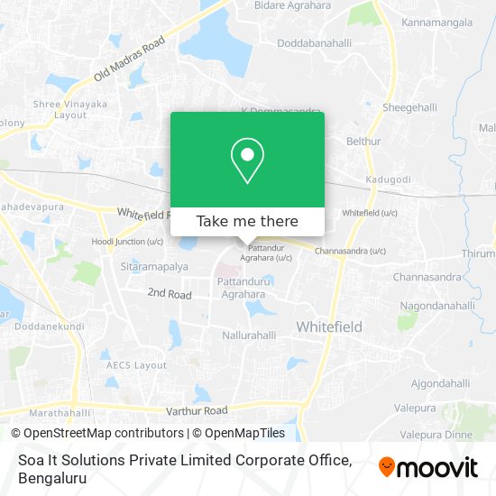 Soa It Solutions Private Limited Corporate Office map