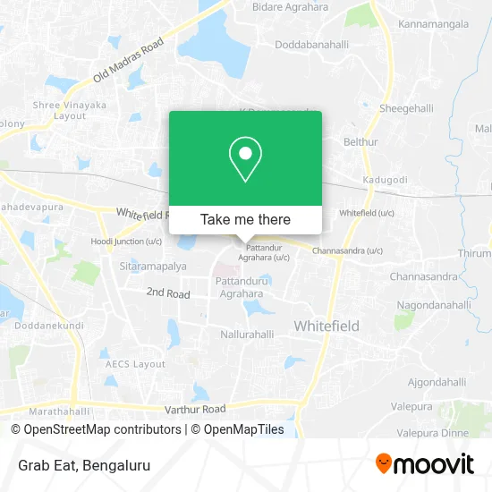 Grab Eat map