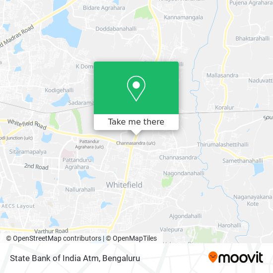 State Bank of India Atm map