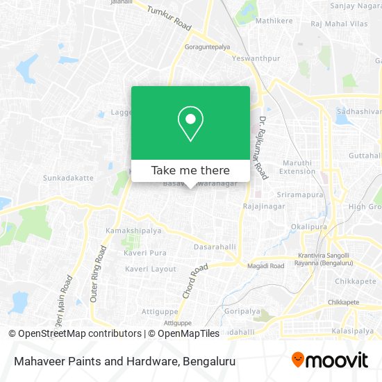 Mahaveer Paints and Hardware map