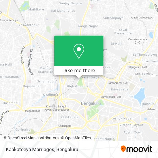 Kaakateeya Marriages map