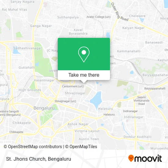 St. Jhons Church map