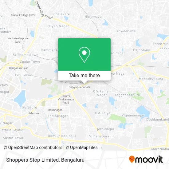 Shoppers Stop Limited map