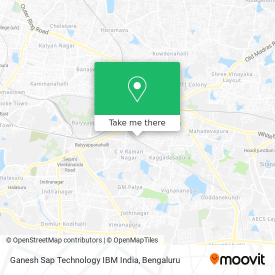 Ganesh Sap Technology IBM India map