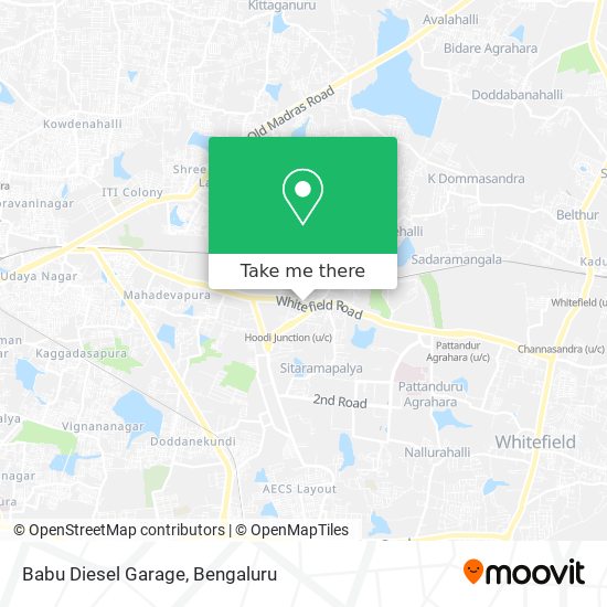 Babu Diesel Garage map