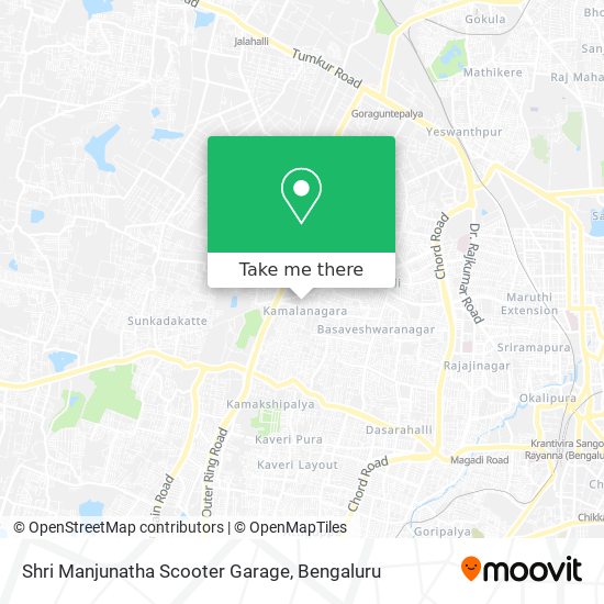 Shri Manjunatha Scooter Garage map