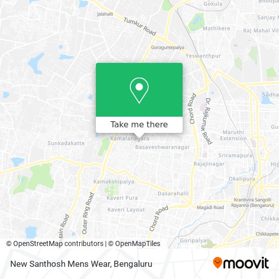 New Santhosh Mens Wear map