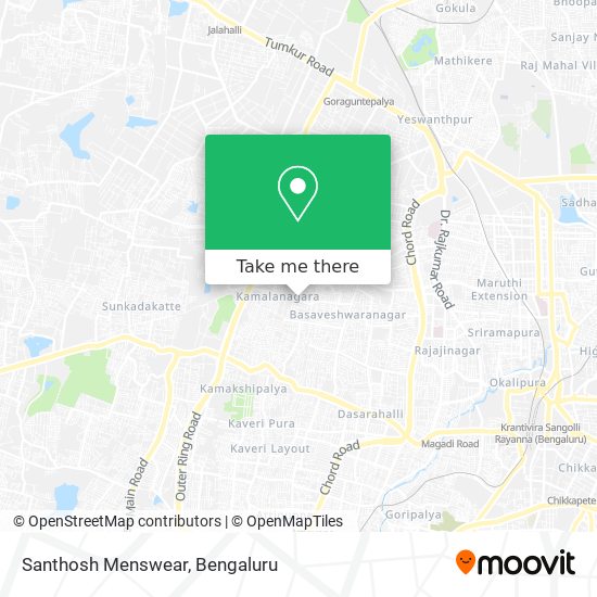 Santhosh Menswear map