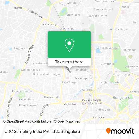 JDC Sampling India Pvt. Ltd. map