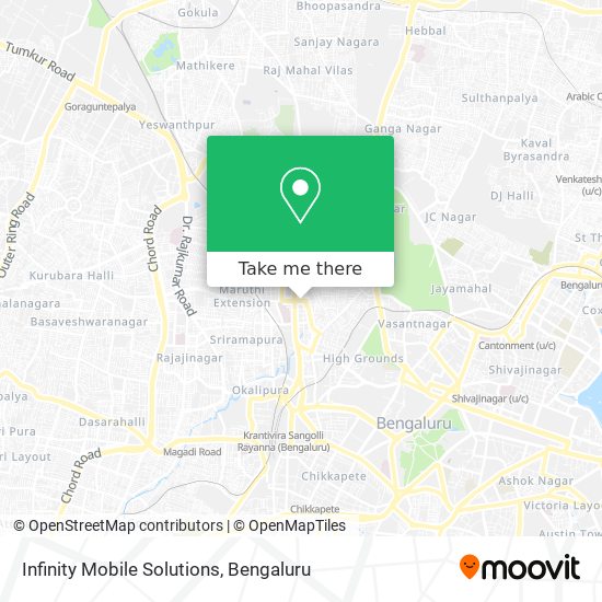 Infinity Mobile Solutions map