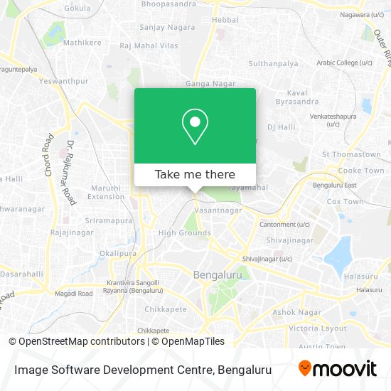 Image Software Development Centre map