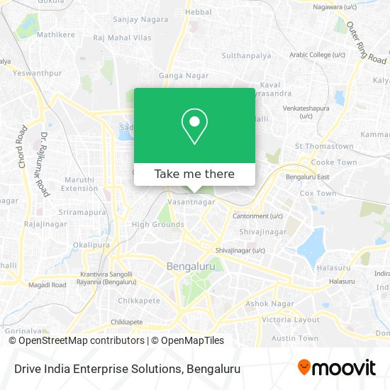 Drive India Enterprise Solutions map