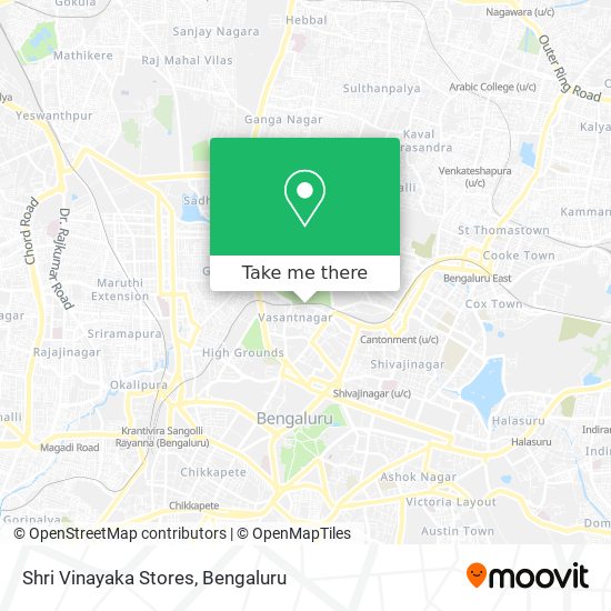 Shri Vinayaka Stores map