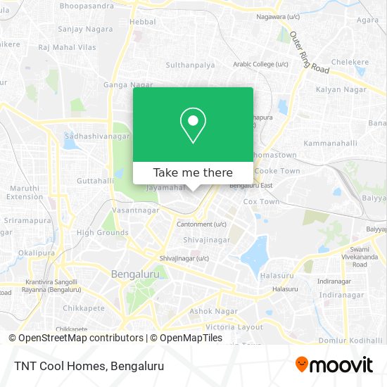 TNT Cool Homes map