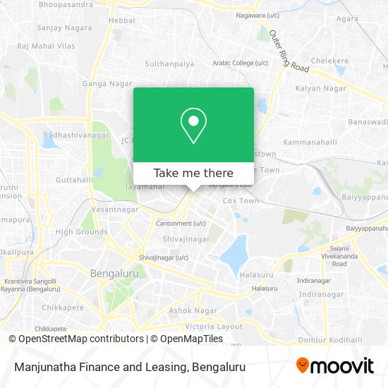 Manjunatha Finance and Leasing map