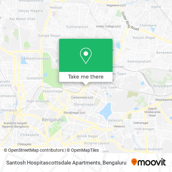 Santosh Hospitascottsdale Apartments map