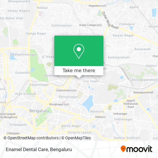 Enamel Dental Care map