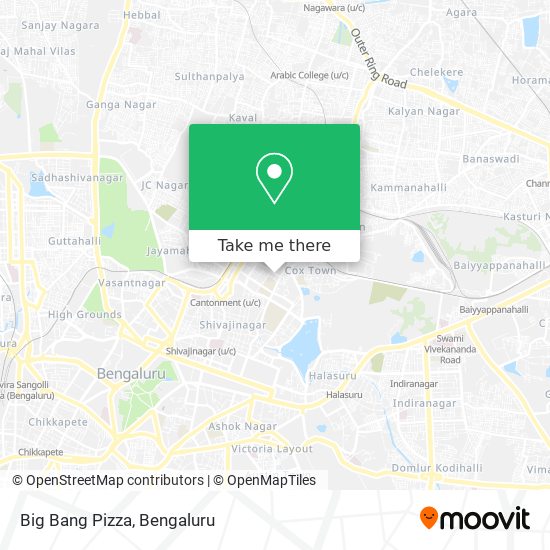 Big Bang Pizza map