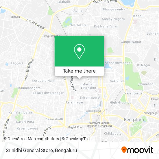 Srinidhi General Store map
