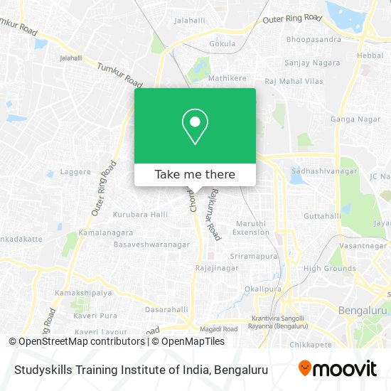 Studyskills Training Institute of India map