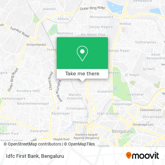 Idfc First Bank map