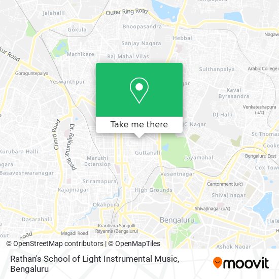 Rathan's School of Light Instrumental Music map
