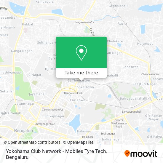 Yokohama Club Network - Mobiles Tyre Tech map