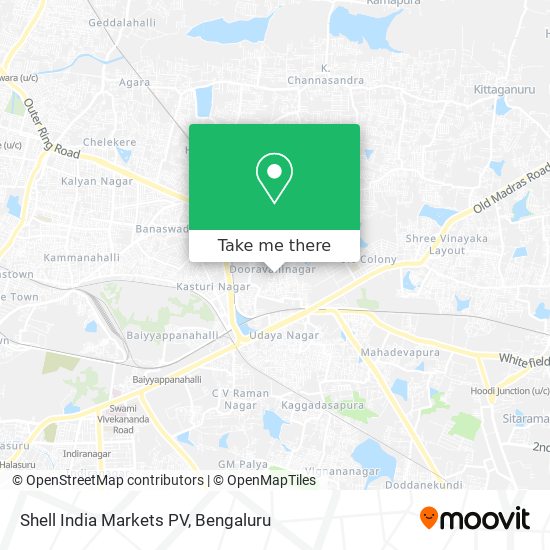 Shell India Markets PV map