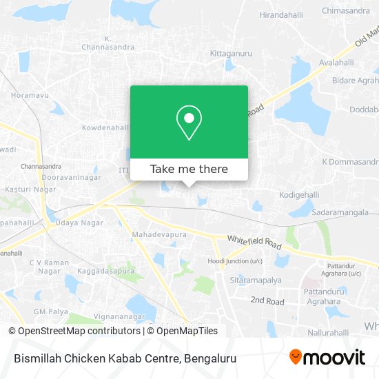 Bismillah Chicken Kabab Centre map