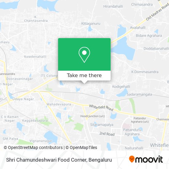 Shri Chamundeshwari Food Corner map