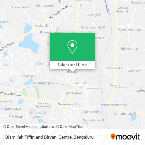 Bismillah Tiffin and Biryani Centre map