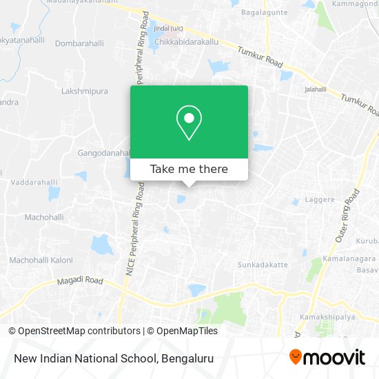 New Indian National School map