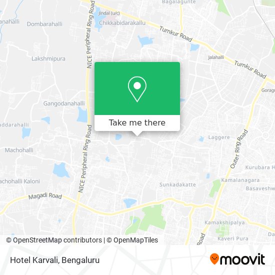Hotel Karvali map