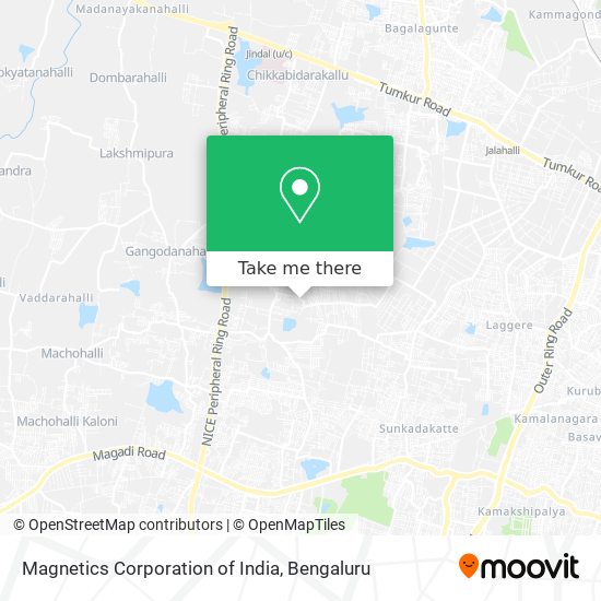 Magnetics Corporation of India map