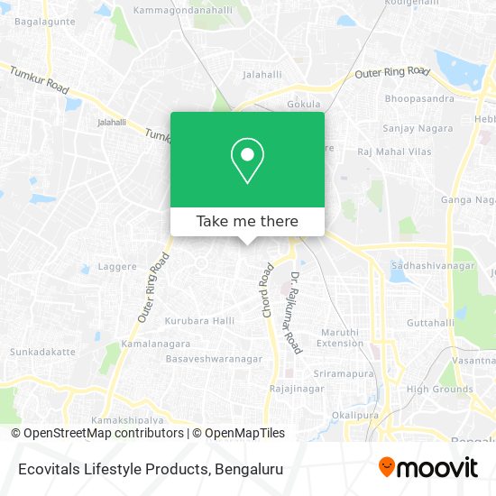 Ecovitals Lifestyle Products map