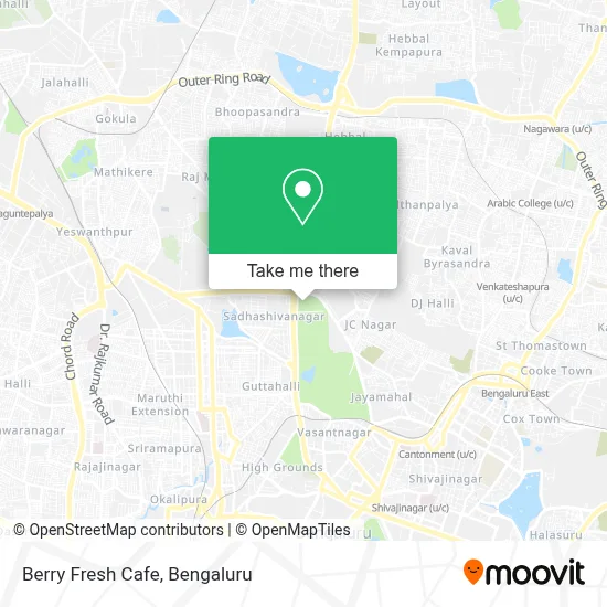 Berry Fresh Cafe map