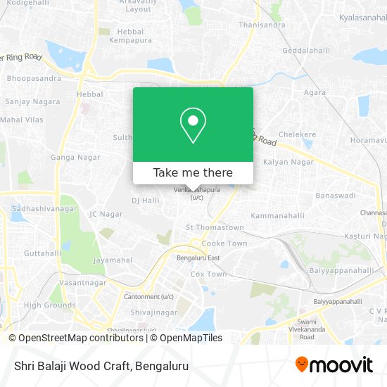 Shri Balaji Wood Craft map