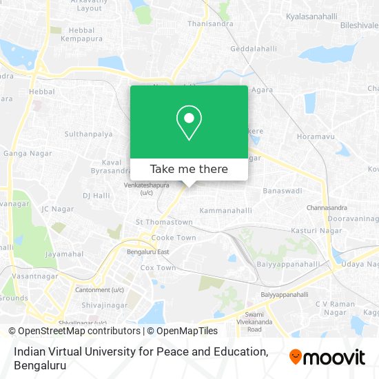 Indian Virtual University for Peace and Education map