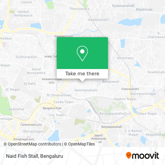 Naid Fish Stall map