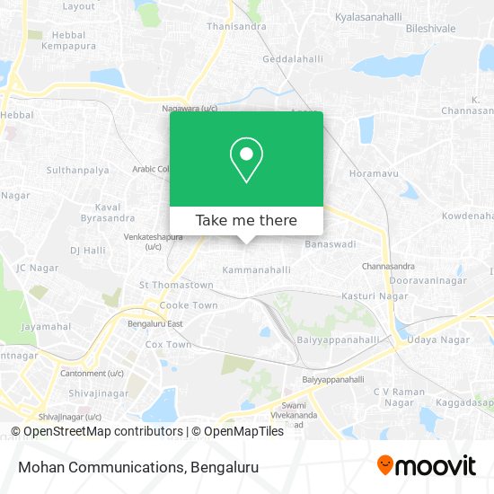 Mohan Communications map