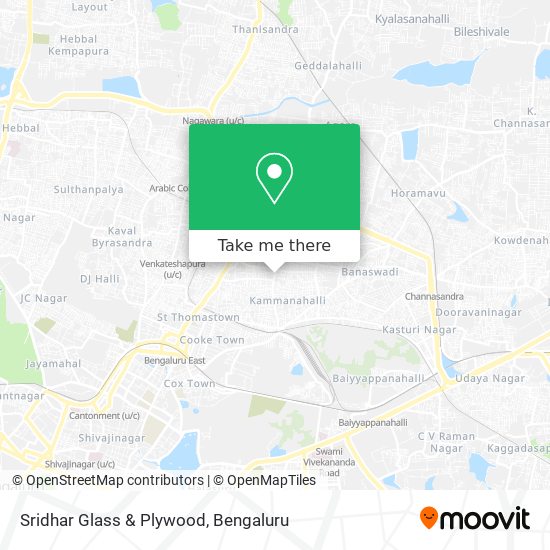 Sridhar Glass & Plywood map