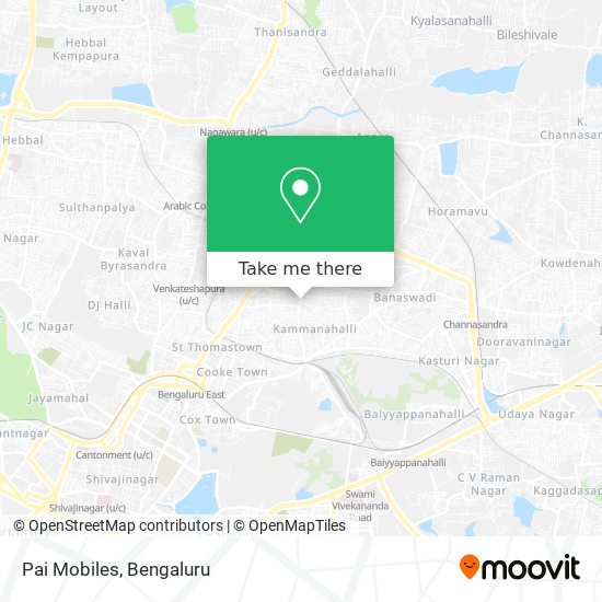 Pai Mobiles map