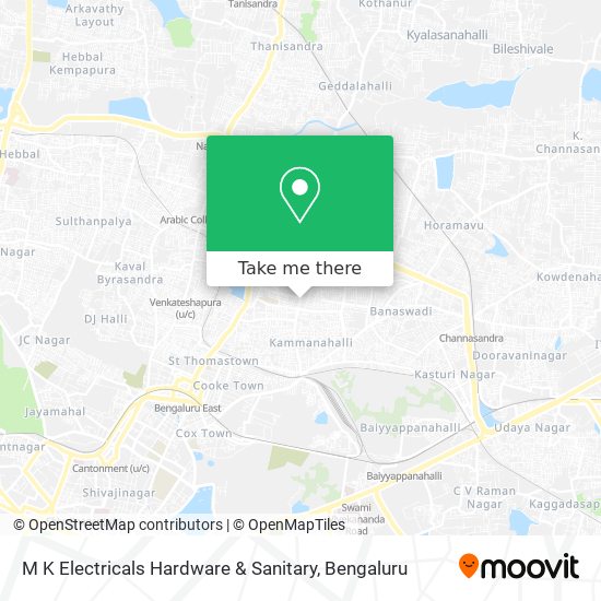 M K Electricals Hardware & Sanitary map