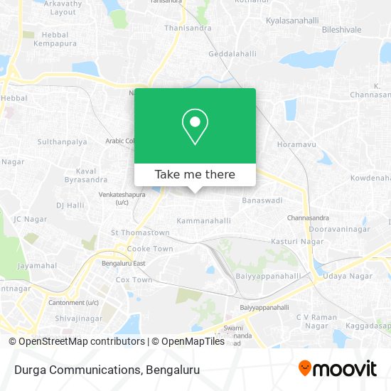 Durga Communications map