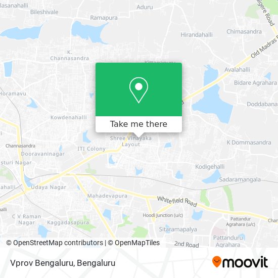 Vprov Bengaluru map