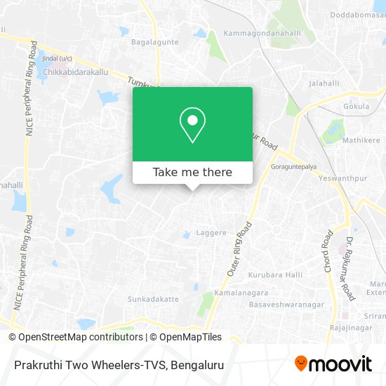 Prakruthi Two Wheelers-TVS map