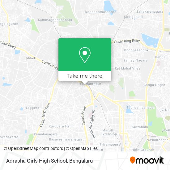 Adrasha Girls High School map